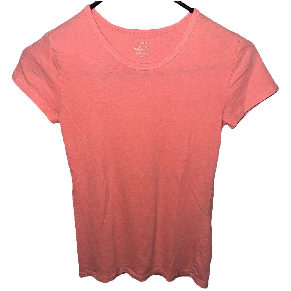 J.Crew Women’s Studio Classic Tee In Guava Sz. XXS
